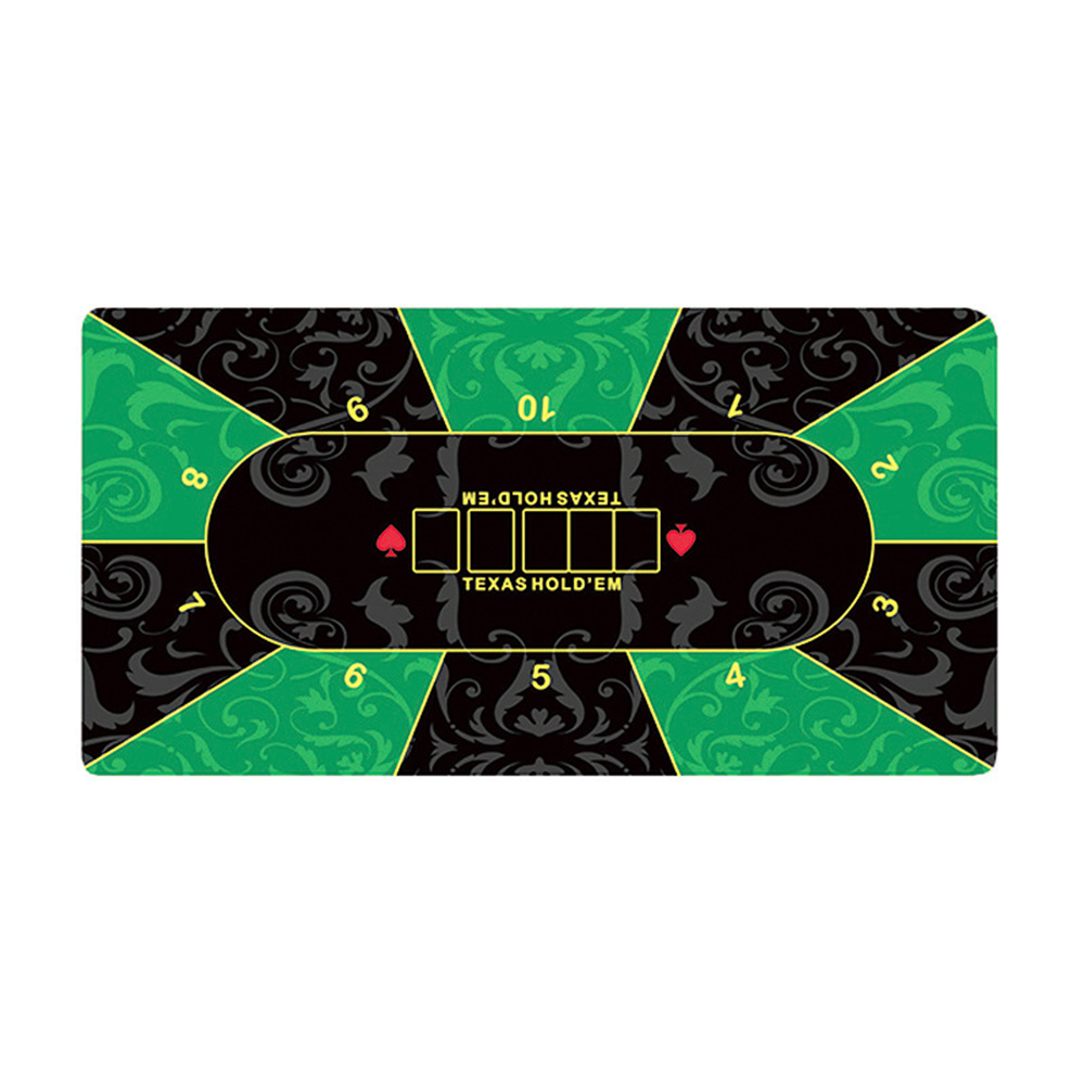 Rubber Mat Desk - Alas Meja Kasino Texas Hold'em Anti-Selip