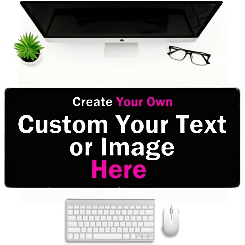 Rubber Mat Desk - Alas Gaming Cetak HD Kustom, Alas