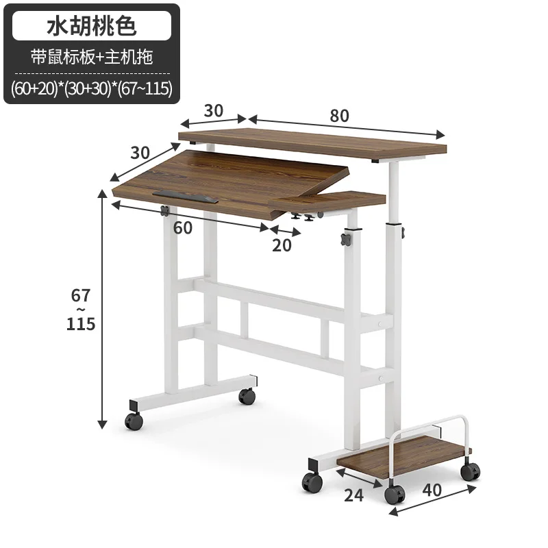 Desk Setup Simple - Meja Komputer Stand-up yang Indah, Sederhana,