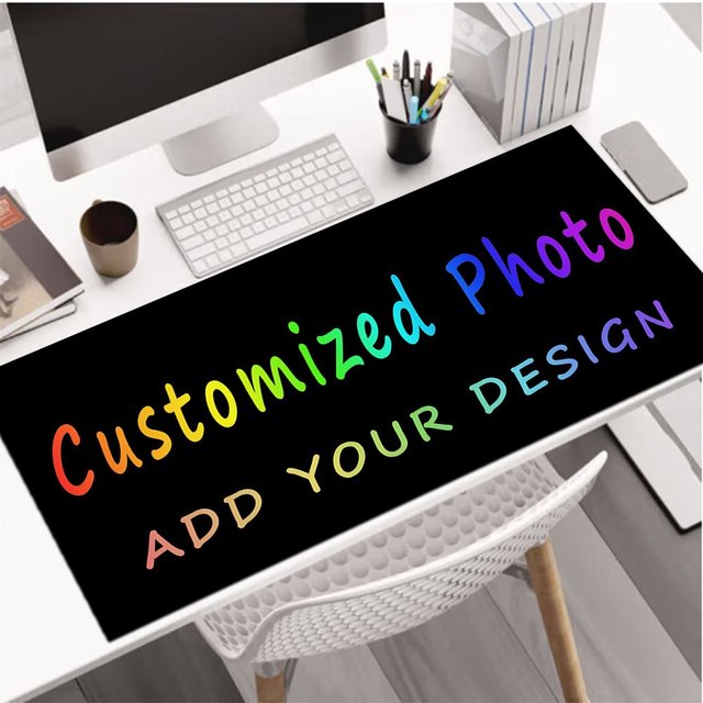 Rubber Mat Desk - Alas Mouse Kustom Dengan Cetakan Karya
