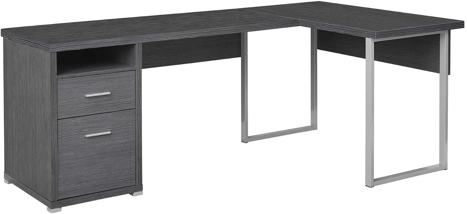 Desk Setup L Shaped - Meja Komputer I 7257, Kantor Rumah,