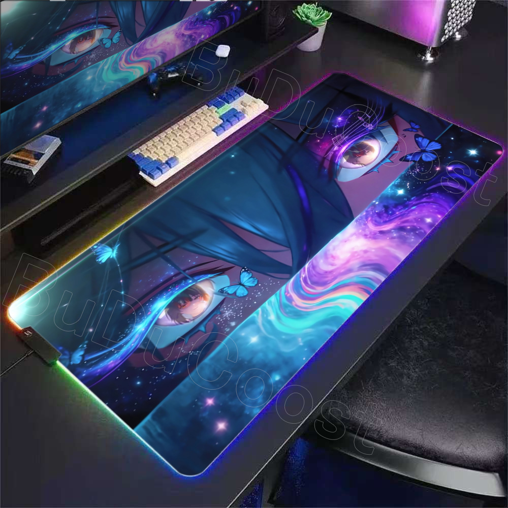 Desk Setup Rgb - Alas Meja RGB Cantik Shorekeeper Chisa