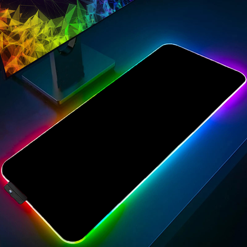 Desk Setup Rgb - Alas Mouse dengan Lampu Latar S-Warna