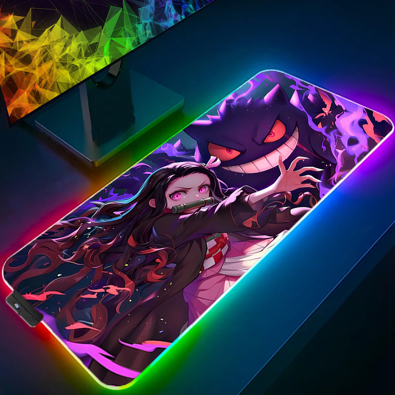 RGB Alas Mouse Besar Alas Meja - Desk Setup Rgb ulasan dan harga