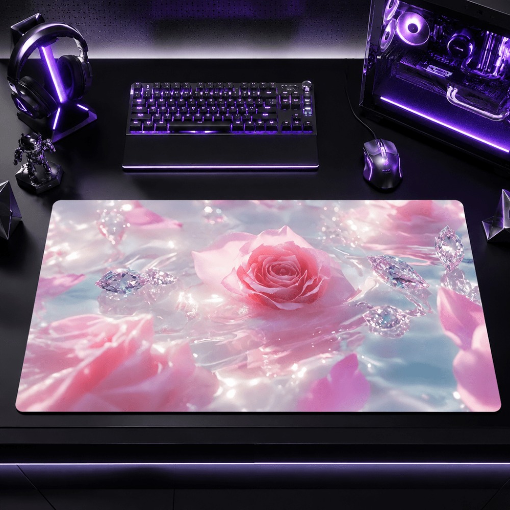 Tanda air mawar merah muda asl - Desk Setup Simple ulasan dan harga