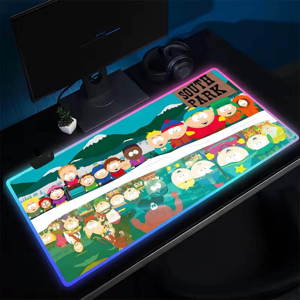 South Park Mouse Pad Anime Gam - Desk Setup Rgb ulasan dan harga