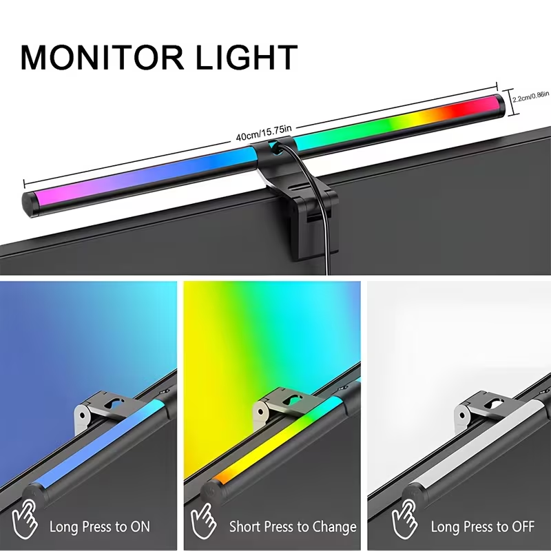 Lampu Monitor RGB Lightbar Atm - Desk Setup Rgb ulasan dan harga