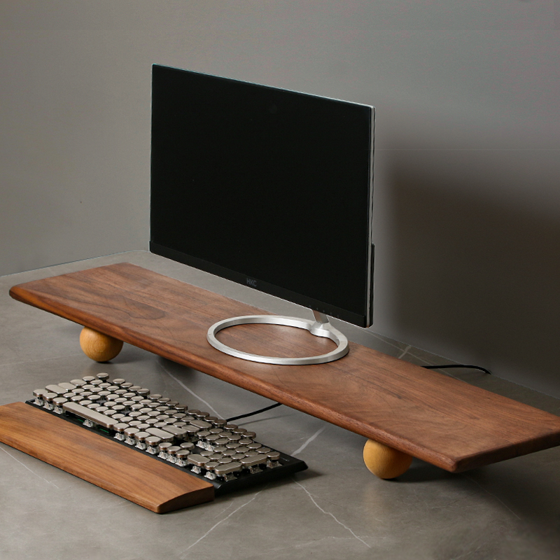 Dudukan Monitor Ganda Riser De - Desk Setup Dual Monitor ulasan dan harga