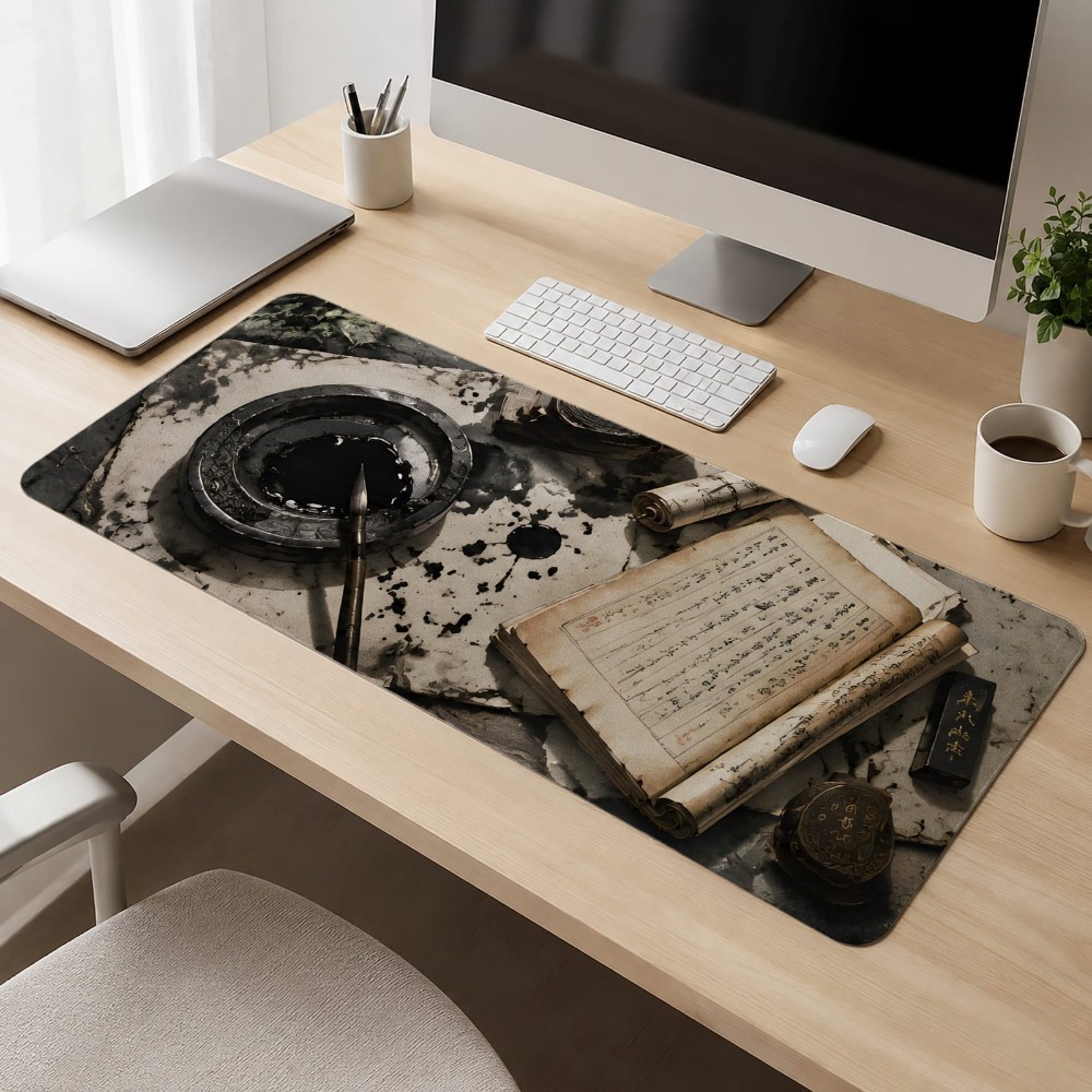 Kaligrafi Cina retro, alas ant - Desk Setup Simple ulasan dan harga
