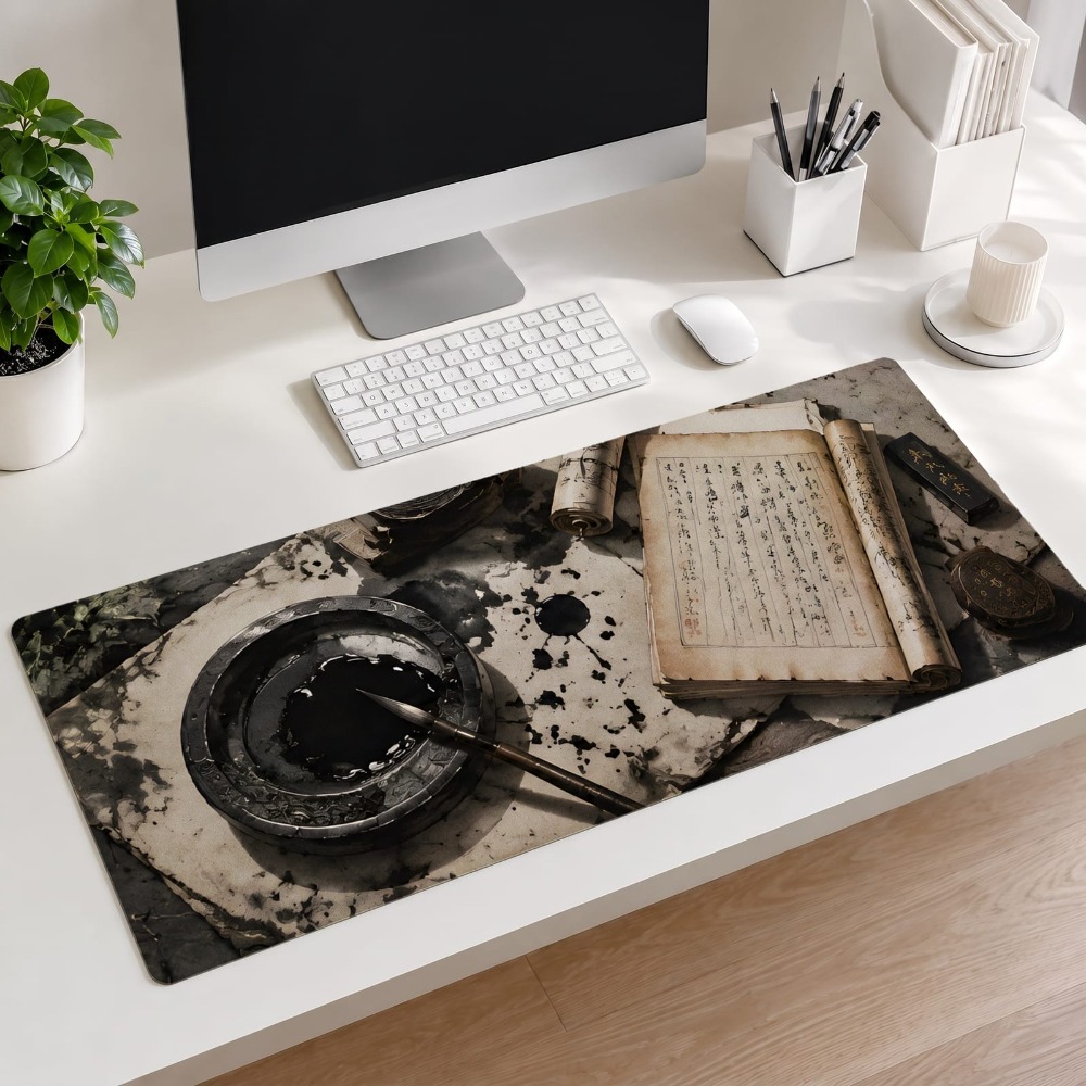 Kaligrafi Cina retro, alas ant - Desk Setup Simple ulasan dan harga