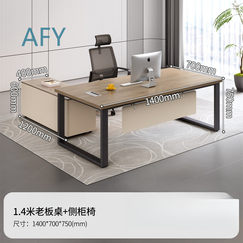 Set Meja Eksekutif untuk Works - Desk Setup L Shaped ulasan dan harga