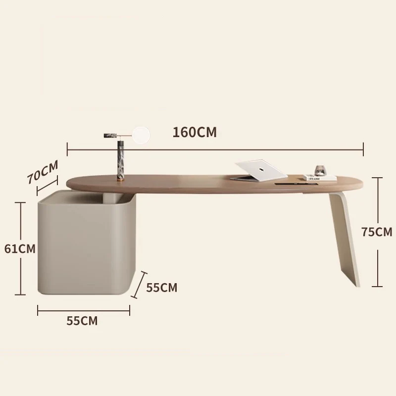 Meja Laptop Kamar Tidur Lemari - Desk Setup L Shaped ulasan dan harga