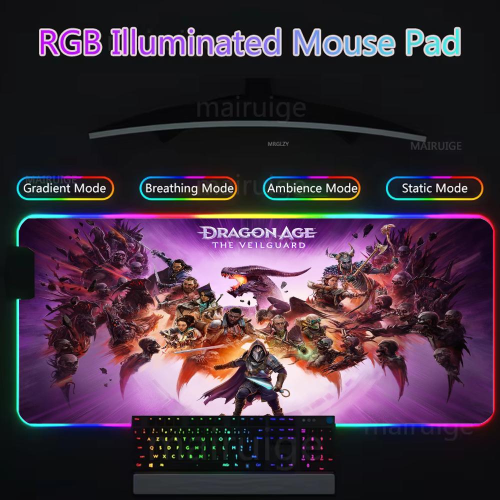 Dragon Age The Veilguard Mouse - Desk Setup Rgb ulasan dan harga