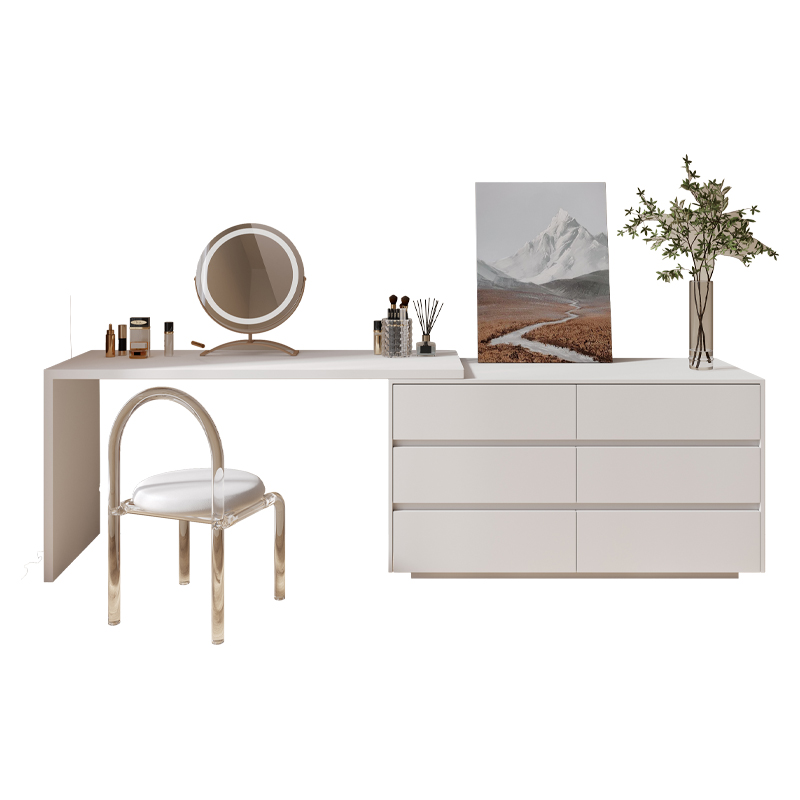 Meja Rias, Meja Komputer Kanto - Desk Setup L Shaped ulasan dan harga
