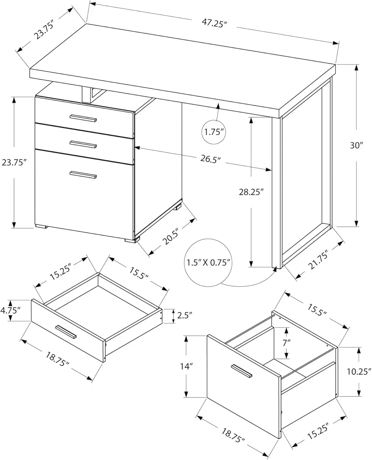 Meja Komputer dengan Lemari Ar - Desk Setup L Shaped ulasan dan harga