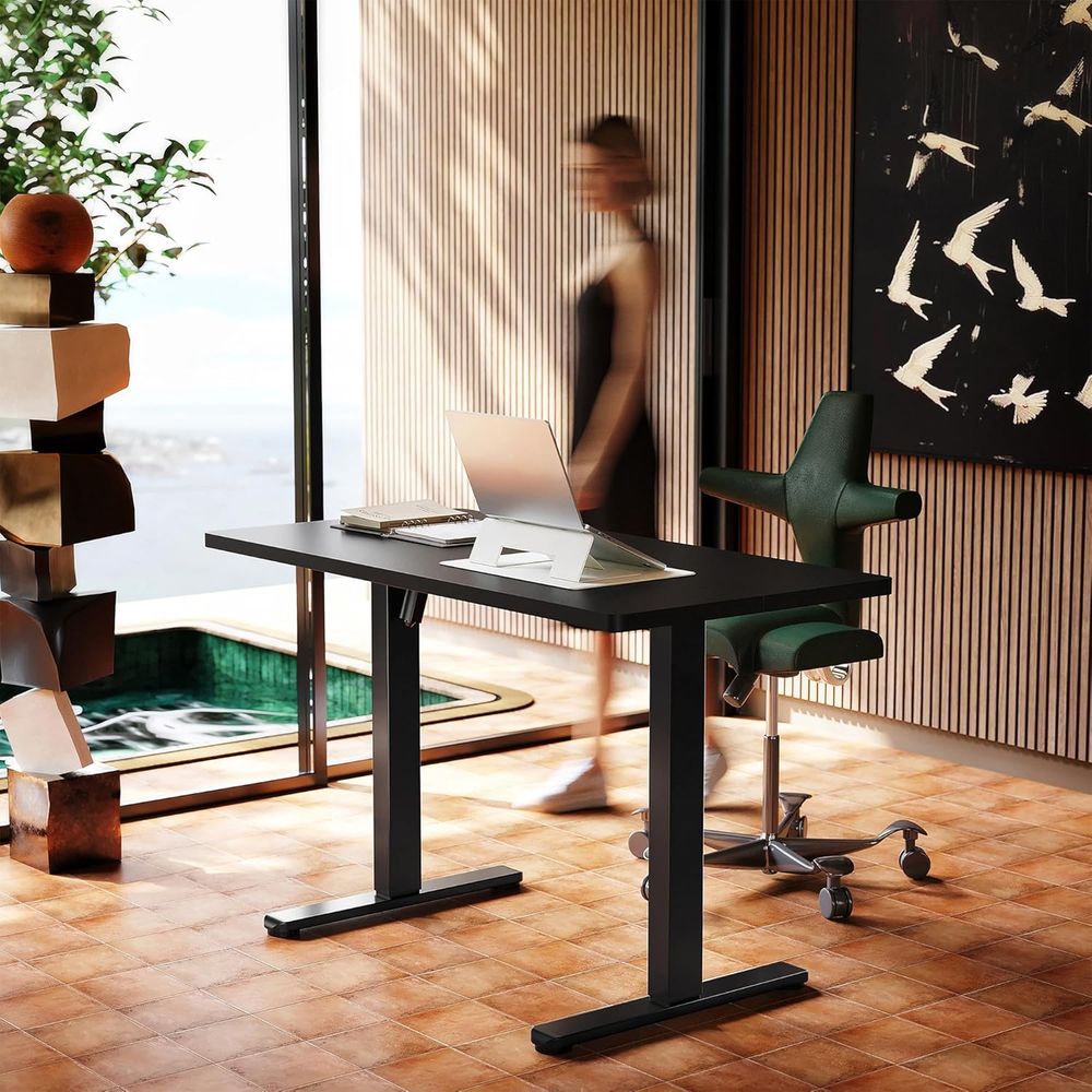 Meja Kerja Elektrik Berdiri 55 - Work Desk Home Setup ulasan dan harga