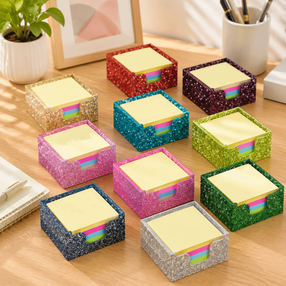 Tempat Catatan Tempel Akrilik  - Sticky Memo Holder ulasan dan harga