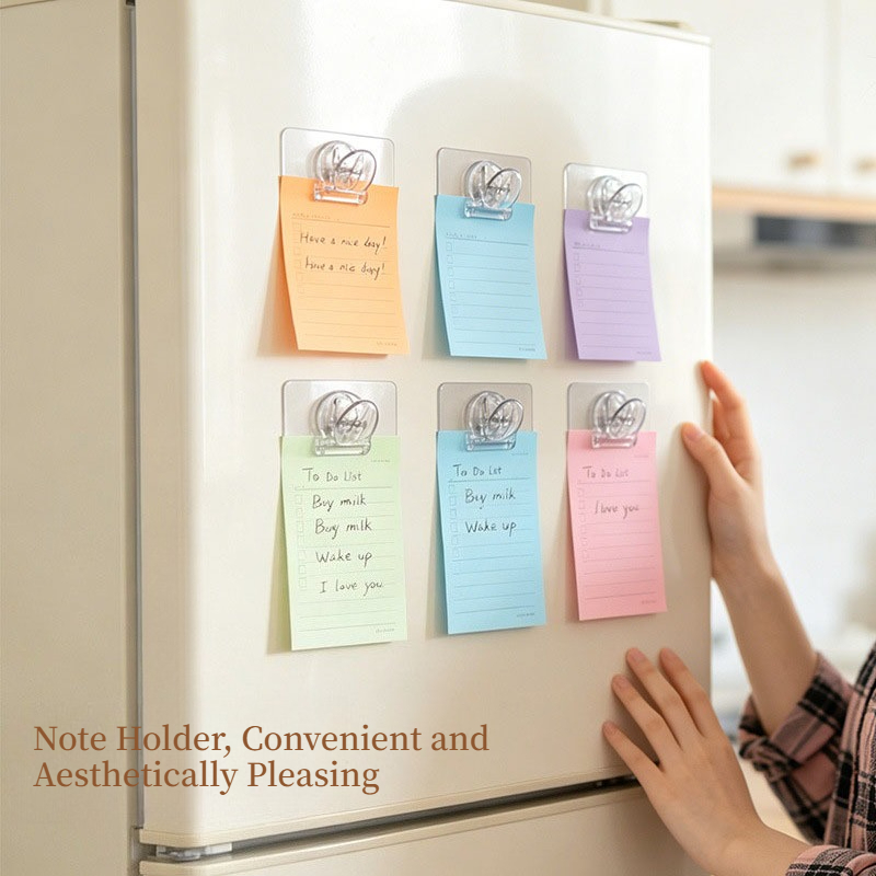 Klip Dinding Transparan Pereka - Sticky Memo Holder ulasan dan harga
