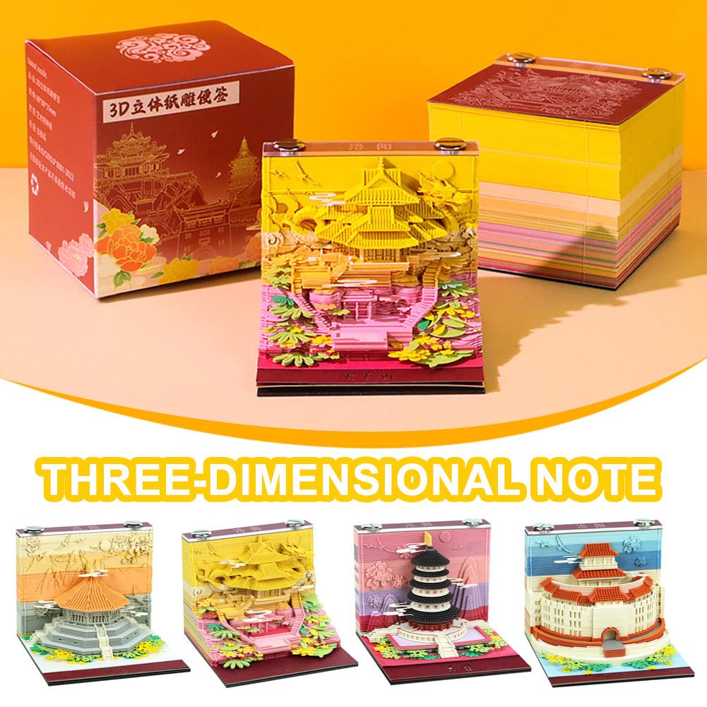 Tempat Seni Ukiran Kertas Arsi - Sticky Memo Holder ulasan dan harga