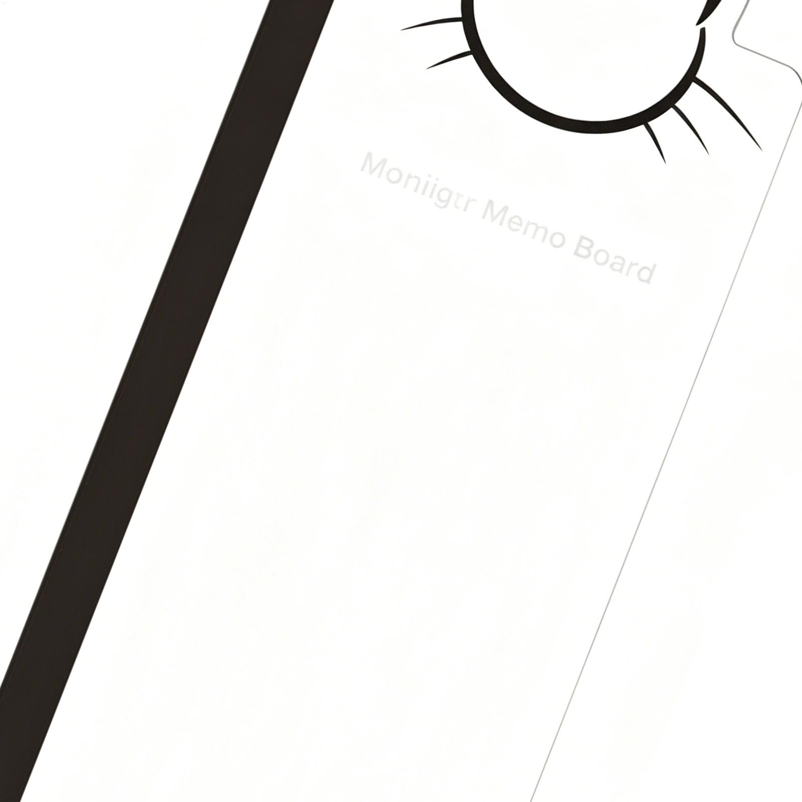 Monitor Side Memo Board Acryli - Sticky Memo Holder ulasan dan harga