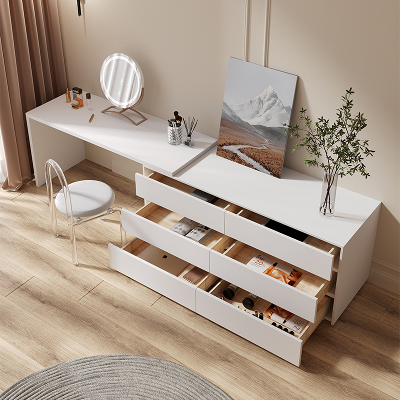 Meja rias, meja komputer rumah - Desk Setup L Shaped ulasan dan harga