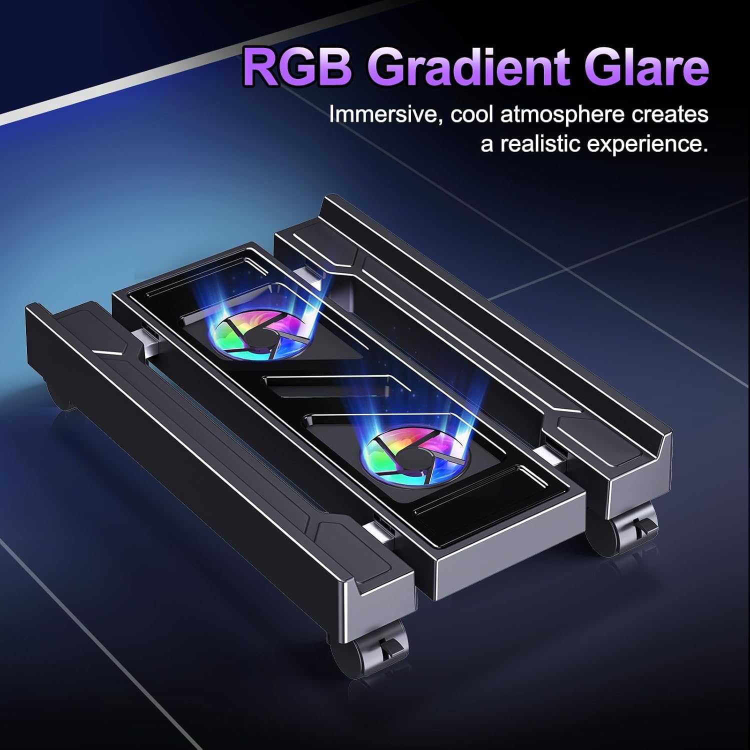 Penyangga CPU Komputer yang Da - Desk Setup Rgb ulasan dan harga