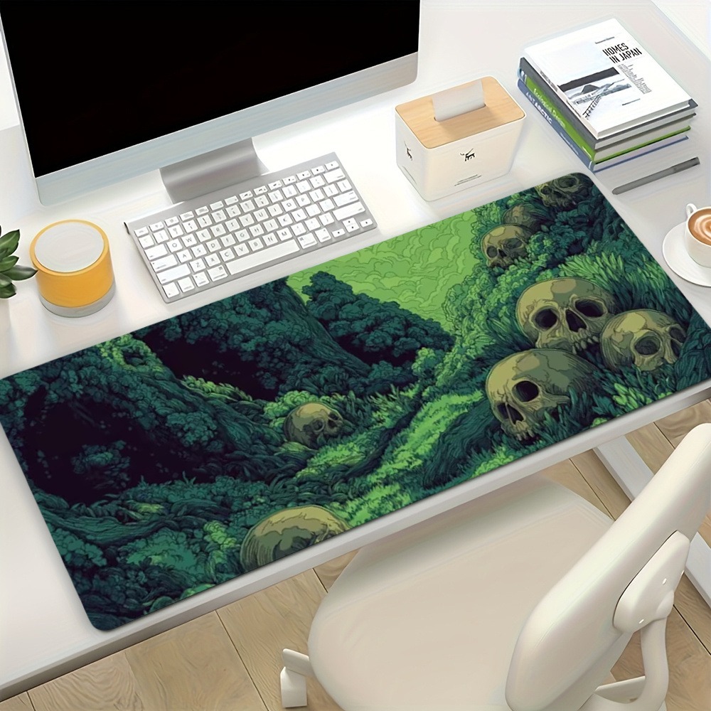 Dengan pemandangan hutan yang  - Desk Setup Simple ulasan dan harga