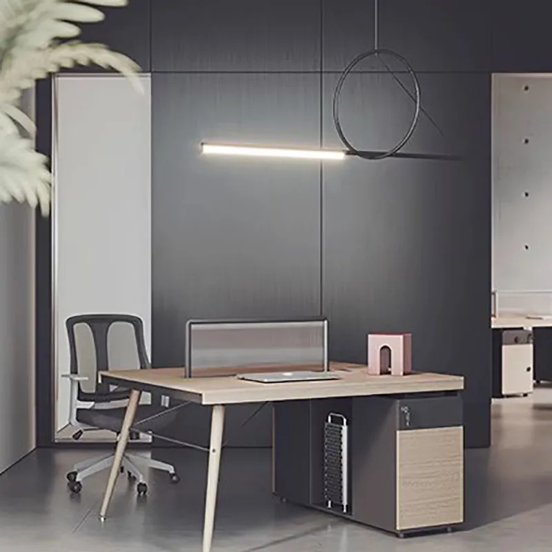 Meja Kerja Eksekutif Kayu deng - Work Desk Home Setup ulasan dan harga