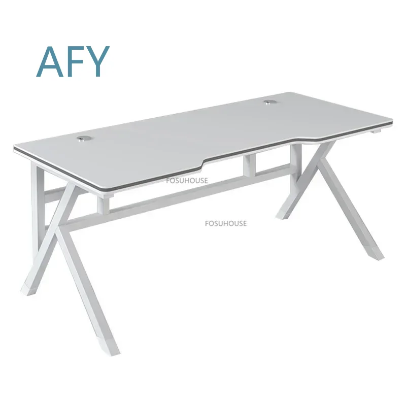 Meja Komputer Nordik untuk Kan - Desk Setup Simple ulasan dan harga