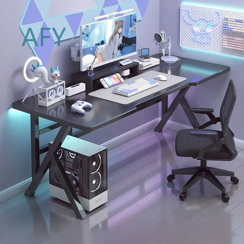 Meja Komputer Nordik untuk Kan - Desk Setup Simple ulasan dan harga