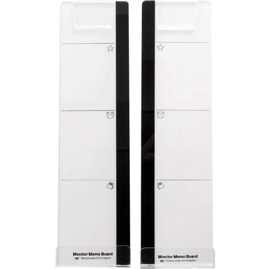 Papan Memo Monitor pesan akril - Sticky Memo Holder ulasan dan harga