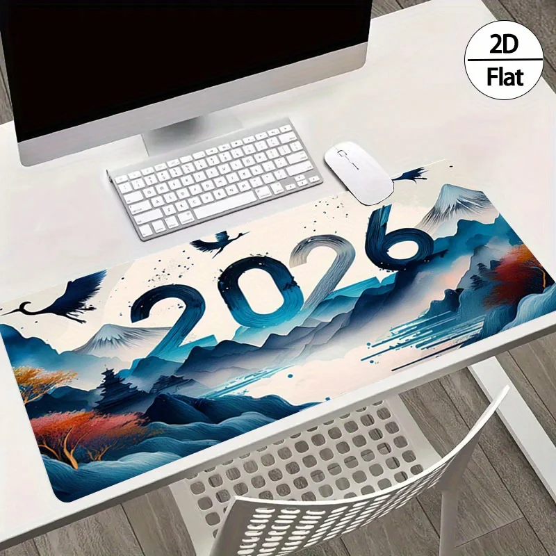 Alas Mouse Karet Besar Pola 2D - Rubber Mat Desk ulasan dan harga