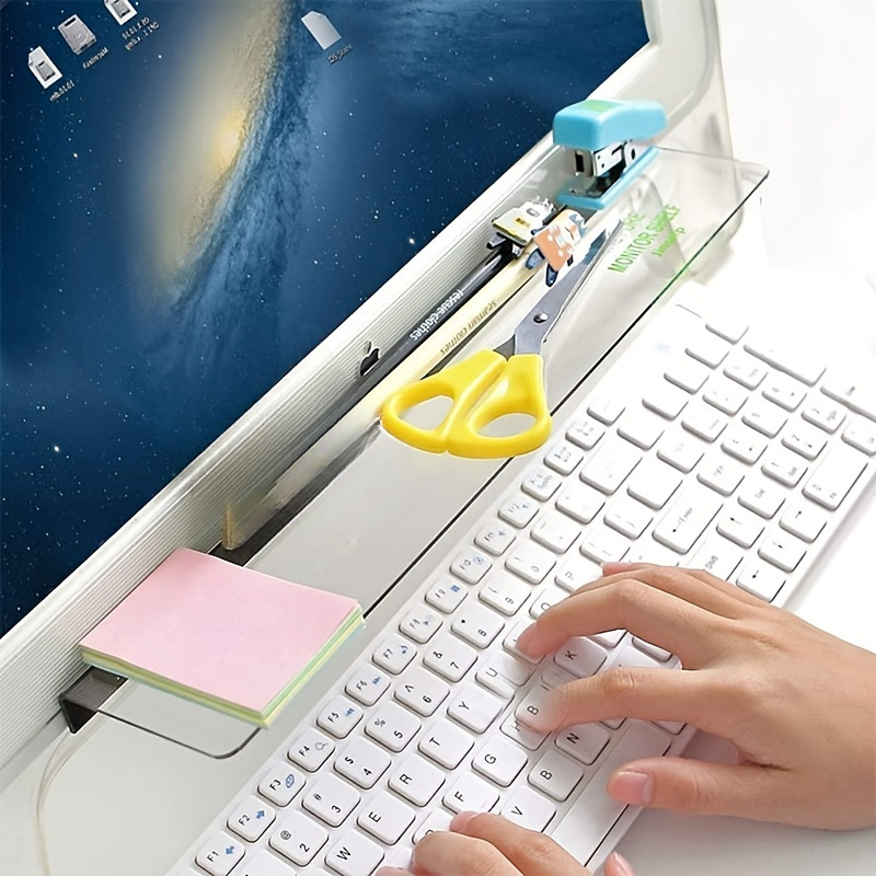1 Buah Papan Memo Komputer Tra - Sticky Memo Holder ulasan dan harga