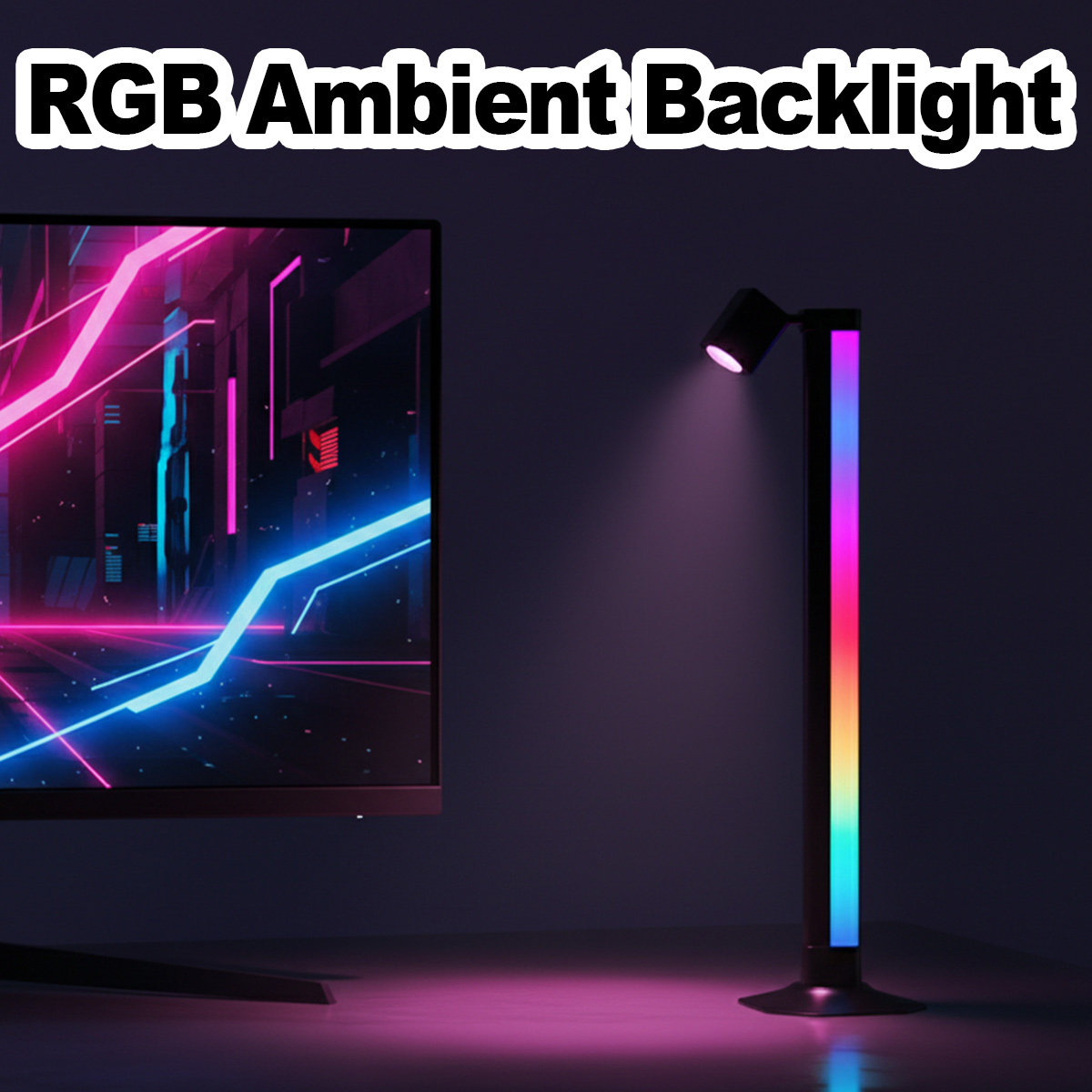 Lampu LED RGB Smart Light Bar  - Desk Setup Rgb ulasan dan harga
