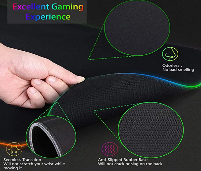Alas Mouse RGB XXL HD Besar Hi - Desk Setup Rgb ulasan dan harga
