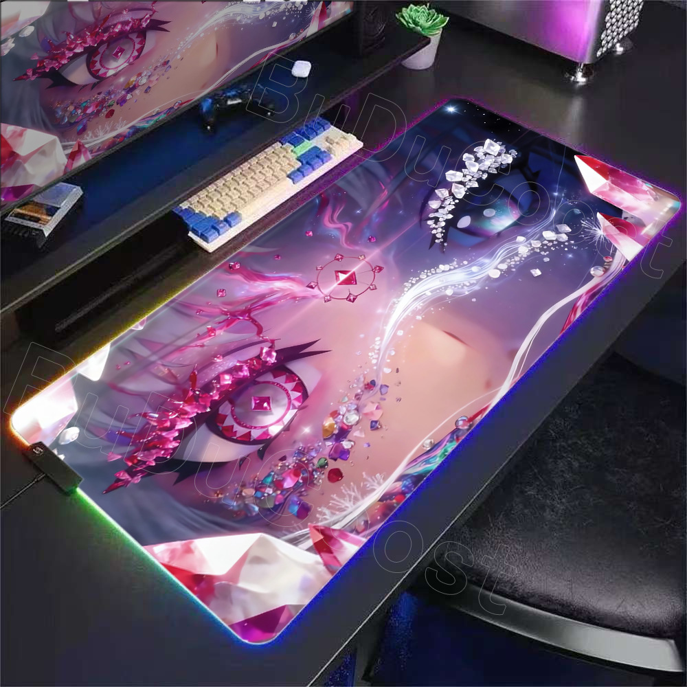 Alas Meja RGB Cantik Shorekeep - Desk Setup Rgb ulasan dan harga