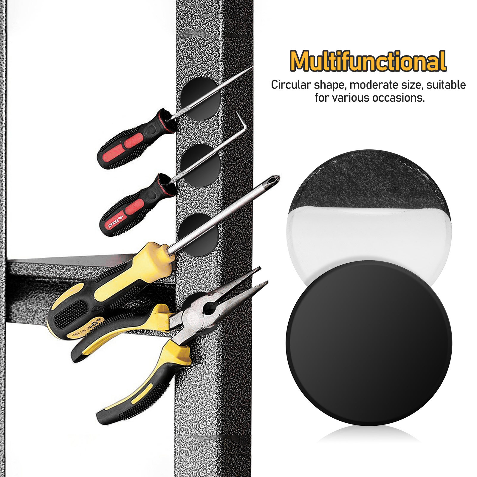 100 Buah Titik Magnetik Bulat  - Sticky Memo Holder ulasan dan harga